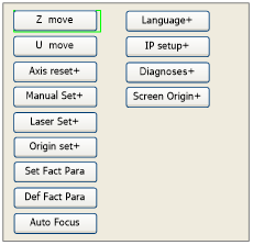 Operation manual for Thunder laser machine